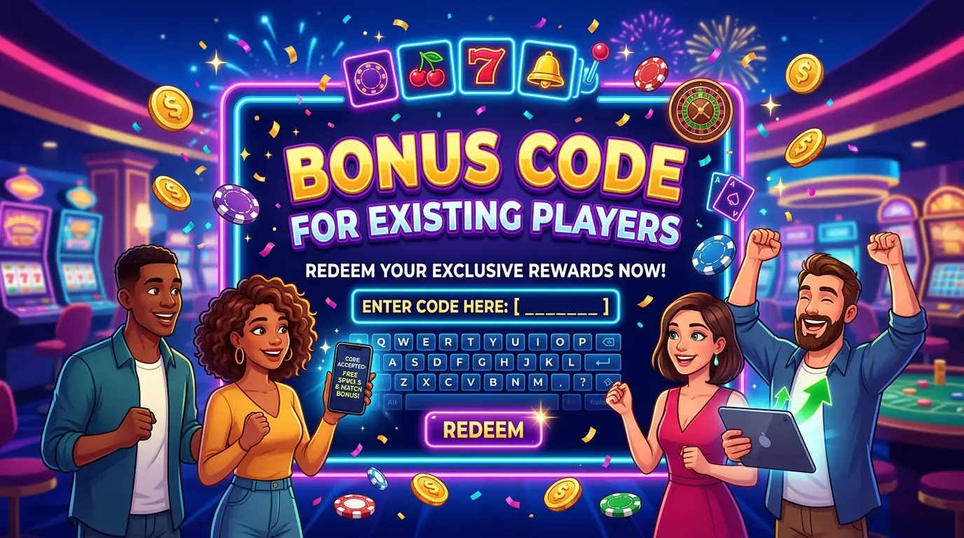 7 bonus code for existing players